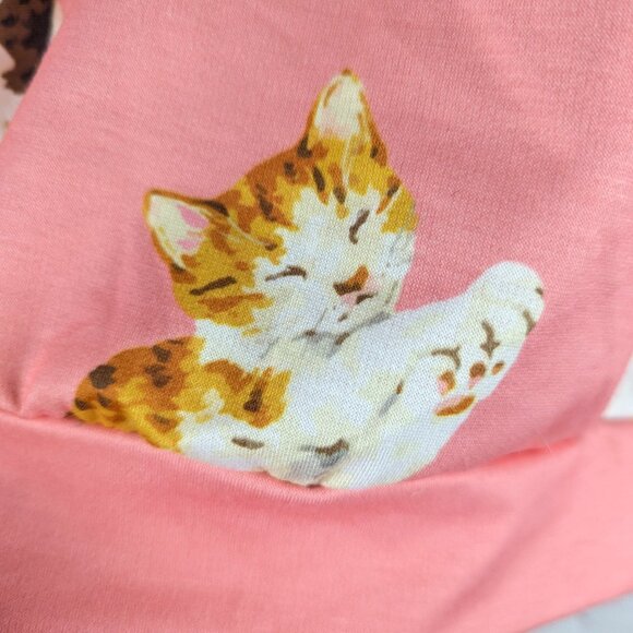 Pixie Lady Light Pink Cat/Kitten Long Sleeve Top 1X - Picture 8 of 8